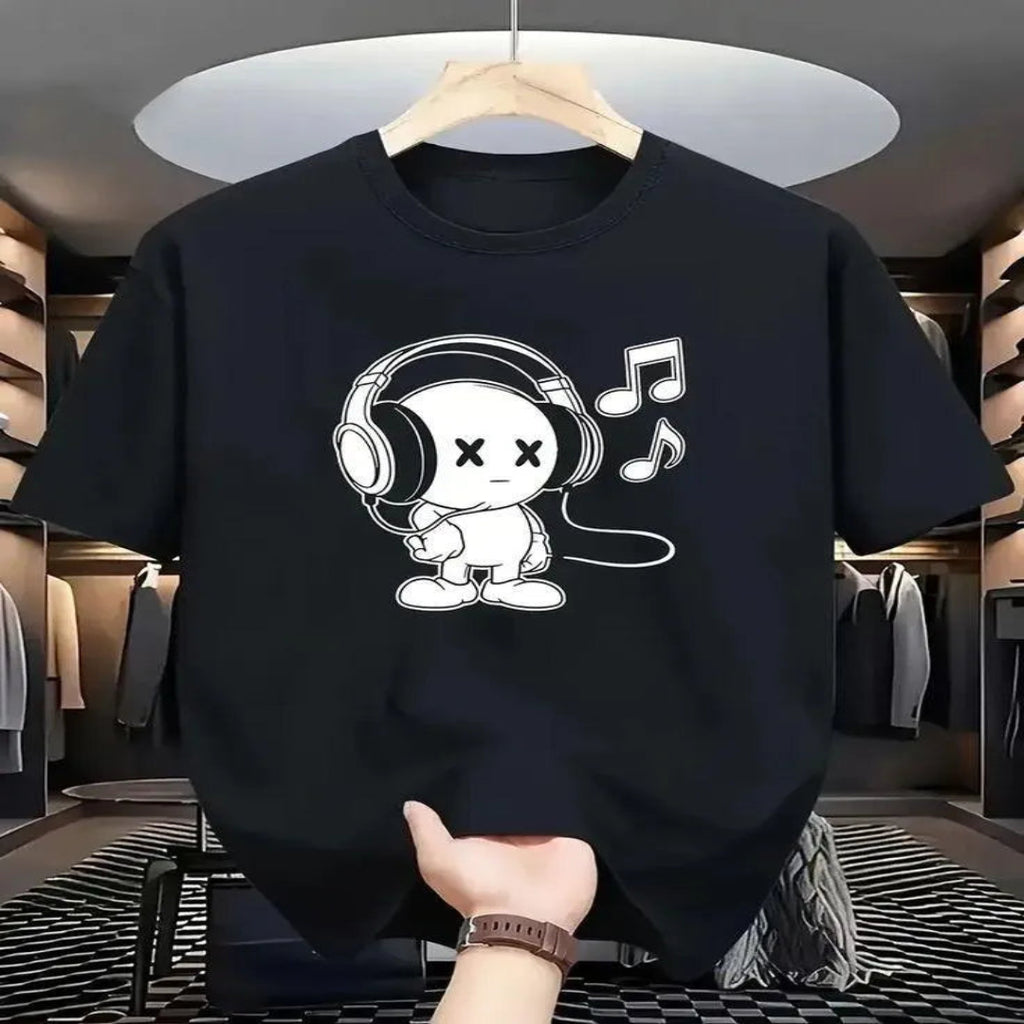 Men's Stylish Logo Printed T-Shirt