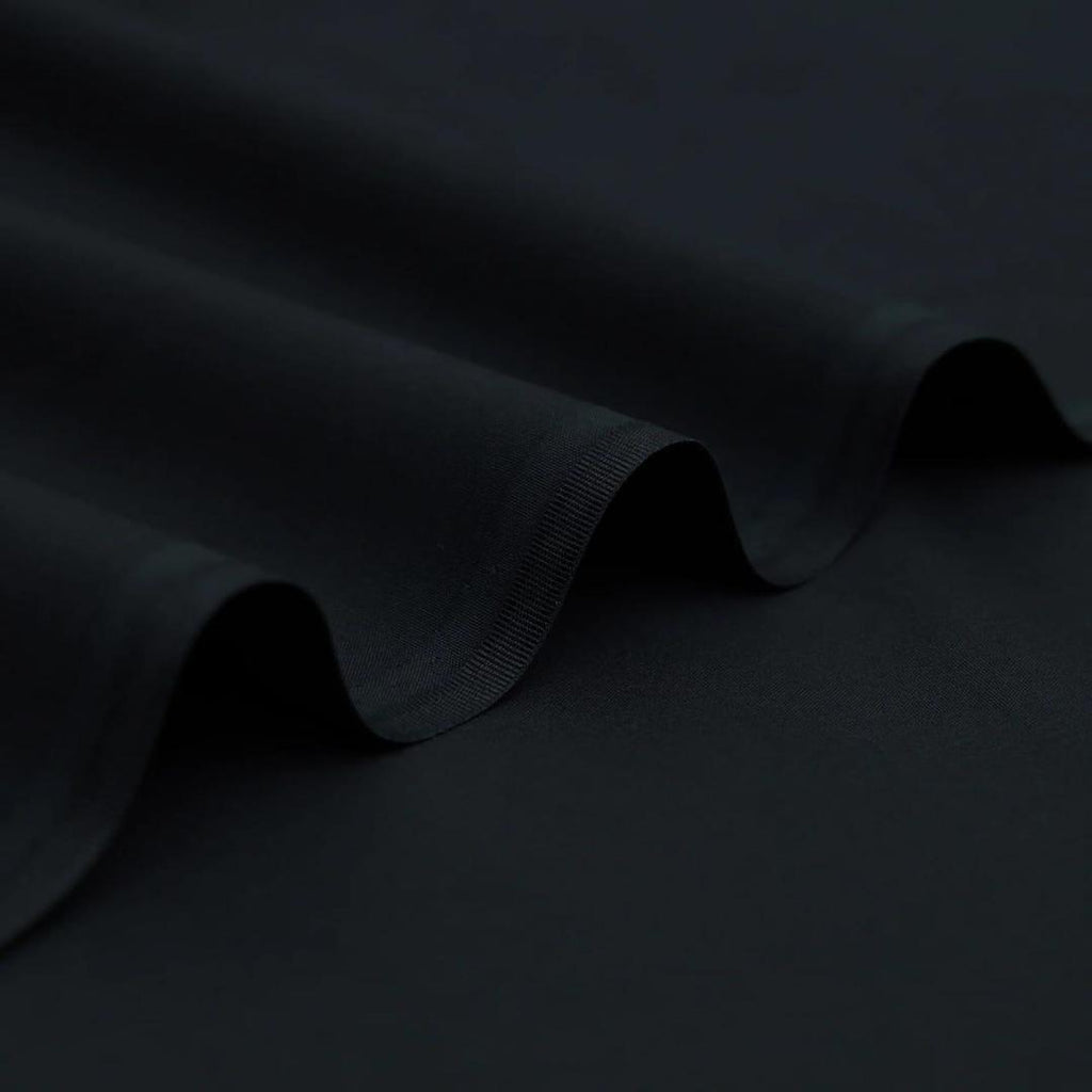 Black Boski Fabric for Men Wedding Office Wear