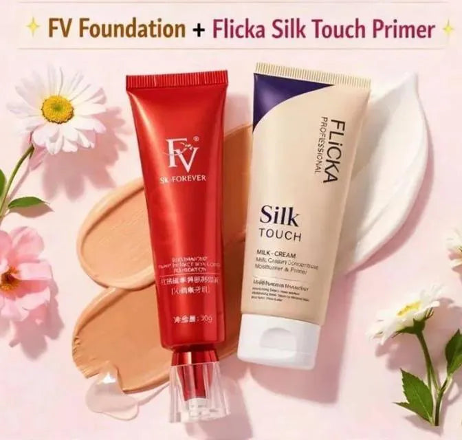 2in1 Flicka Silk Touch & FV Foundation Deal