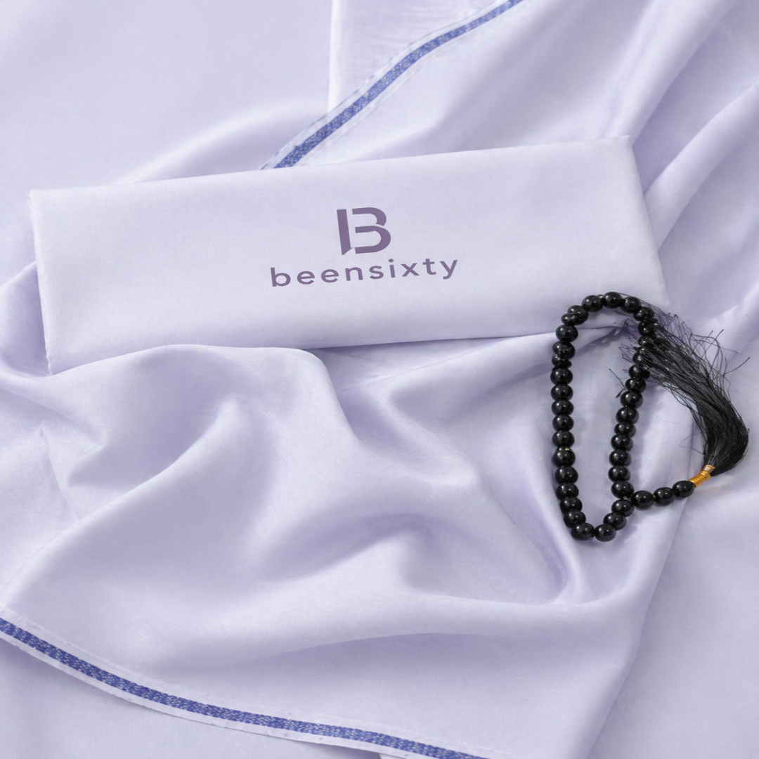 Men's Wash & Wear Plain Suit All Season White