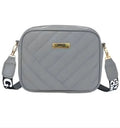 Gray Leather Handbag for Girls & Women | Stylish Shoulder & Crossbody Bag | Daily Use & Gift