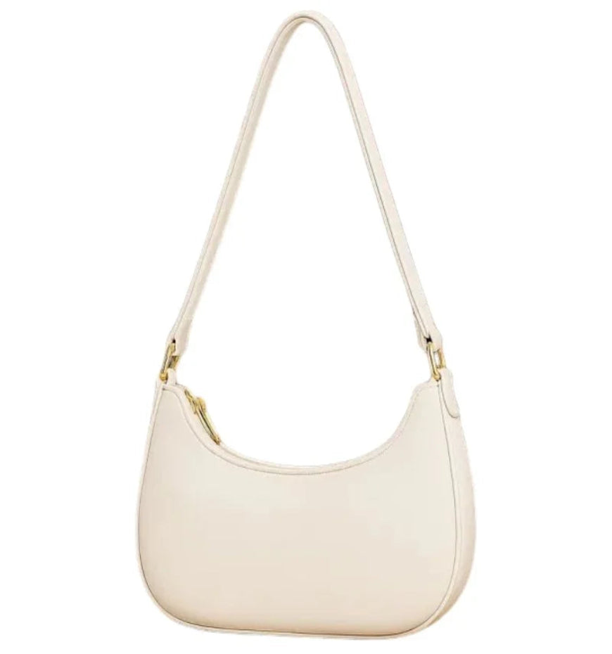 White Luxury Fashion Hand Bag for Girls & Ladies | Stylish Shoulder & Crossbody Bag | Long Strap